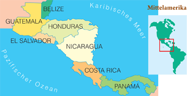 Mittelamerika-Landkarte 2_klein © M.M.
